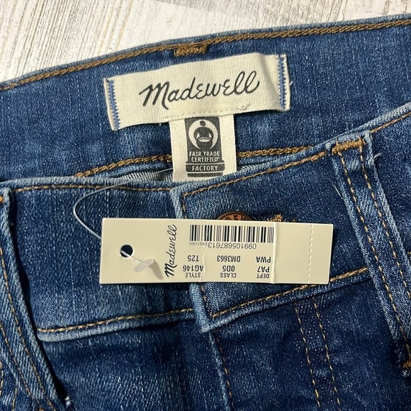 Madewell 9” Mid-Rise Skinny Jeans Size 25T.  NWT - Picture 7 of 12